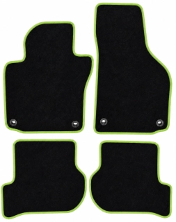 PREMIUM textilní autokoberce VW GOLF V (2003-2008), zelené