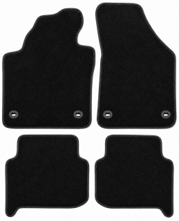 PREMIUM textilní autokoberce VW TOURAN (2003-2015), černé