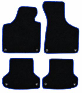 PREMIUM textilní autokoberce AUDI A3  8P (2003-2013), modré