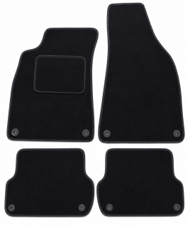 ŠTANDARD textilní autokoberce AUDI A4 (B6,B7) (2001-2007), černé