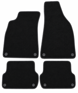 PREMIUM textilní autokoberce AUDI A4 (B6,B7) (2001-2007), černé
