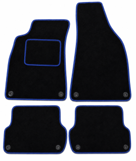 ŠTANDARD textilní autokoberce AUDI A4 (B6,B7) (2001-2007), modré