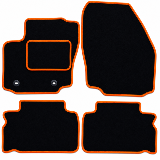 ŠTANDARD textilní autokoberce FORD GALAXY II (2006-2015), oranžové