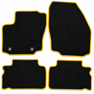PREMIUM textilní autokoberce FORD GALAXY II (2006-2015), žluté