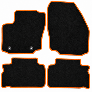 PREMIUM textilní autokoberce FORD S-MAX I (2006-2010), oranžové