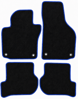 PREMIUM textilní autokoberce VW GOLF V (2003-2008), modré